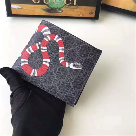 gucci snake supreme shirt|Gucci Kingsnake Print GG Supreme Wallet .